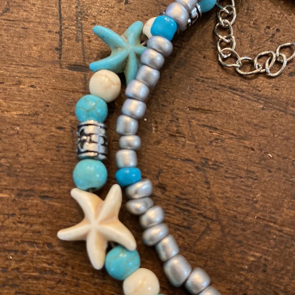 Silver and turquoise bracelet - Picture 7 of 8